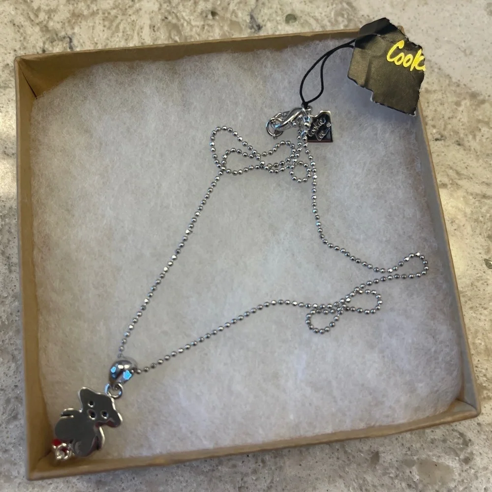 Teddy Bear Kids‎ Necklace by cookie lee